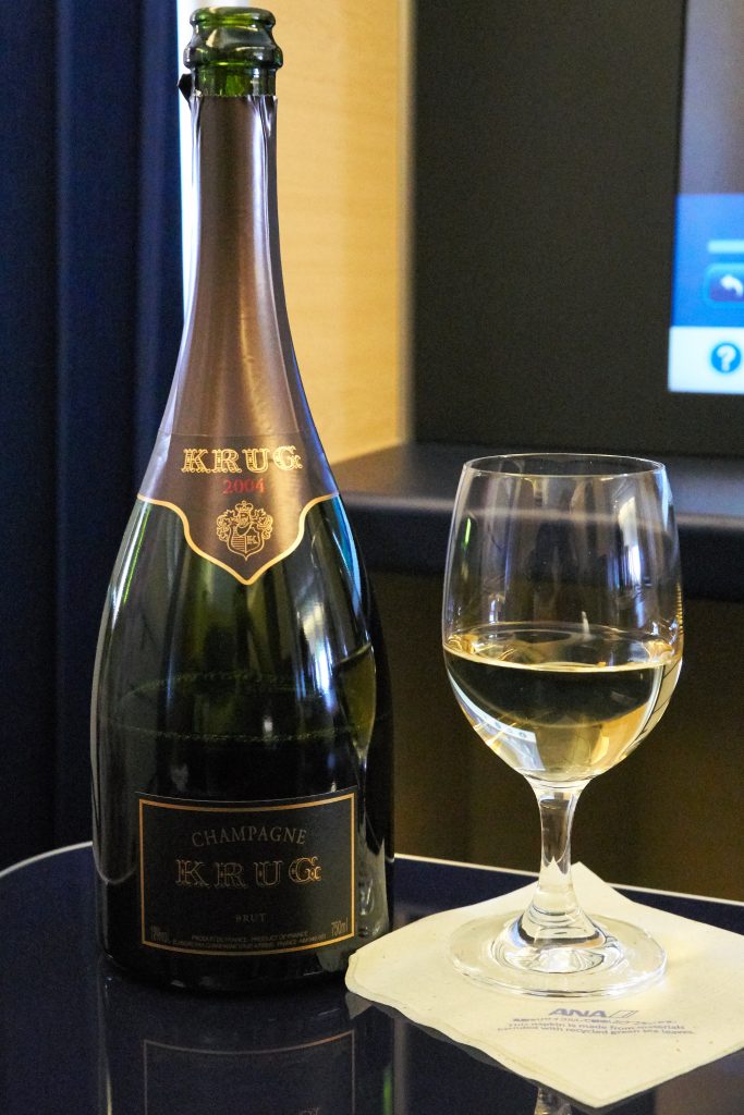 ANA First Class - Krug champagne